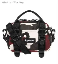 完全未開封】supreme Mini Duffle Bag Red Camo - メルカリ