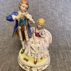 LLADRO・クラシック・天使・笛・可愛いフルート・フィギュリン・陶器