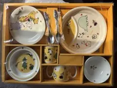 【未使用品】ムーミン　 食器セット　子供食器　ベビー用食器　日本製