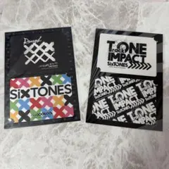 SixTONES ステッカー 2枚セット新品未使用　バラ売り不可