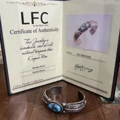 ※新品未使用　LFC × Randy Wilson ターコイズ バングル ナバホ