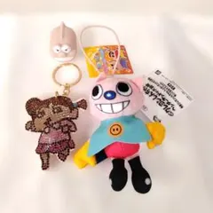 クレヨンしんちゃん マスコット、キーホルダー、ソフビセット