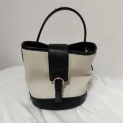 Herlipto One-Handle Canvas Bucket Bag - メルカリ