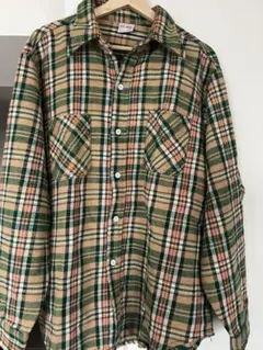 【大特価】古着アメリカ製BIG MAC チェック柄ネルシャツ XL