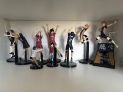 ハイキュー フィギュア セット 日向 影山 黒尾 研磨 侑 治