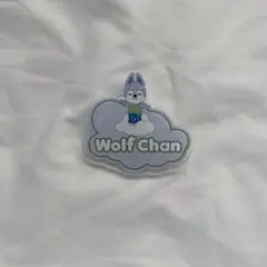 straykids skzoo ネームバッジ ウルフチャン