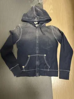 タグ付き】true religion ジップパーカー グレー ステッチ 3XL - メルカリ