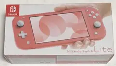 極美品　任天堂　スイッチライト　コーラル