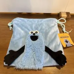 Sunsun キャラクターポーチ 水色