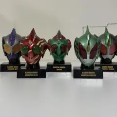 マスコレ　仮面の世界　アマゾンズ　仮面ライダー　５種セット Amazon.co.jp: 仮面ライダー ライダーマスクコレクション vol.5 BOX
