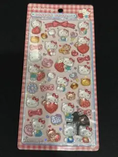 正規品　ボンボンドロップシール　サンリオ　赤キティ　第二弾