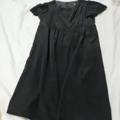 マタニティドレス ワンピース　授乳口付き　黒　9号