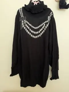 ＆LOVE★チュニックセーター