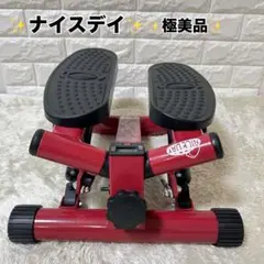 【極美品】ナイスデイ 健康ステッパー ND‑1R レッド コンパクト