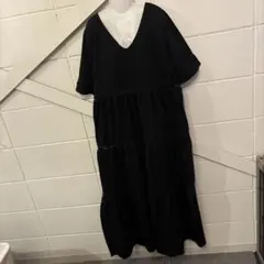 TORRAZZO DONNA ティアードワンピース ブラック