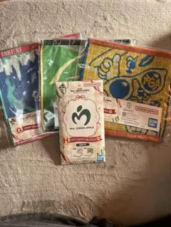 一番くじ ミセス・グリーンアップル タオル 3枚　立体メモセット