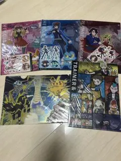 ア*○様 ポケモン クリアファイル5枚セット A4サイズ