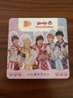 Wendy's First Kitchen バンダドラゴン　コースター