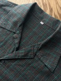 euro vintage シャツ 40s 50s 60s チェック ユーロ　古着