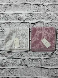 美品　GIVENCHY タオルハンカチ2枚セット　ｗ1826-0219-1-4