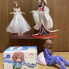 中野三玖 フィギュア 4体まとめ