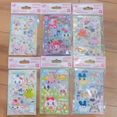 【6枚セット】BANDAI たまごっちたまもりしーるリフィル コンプ　新品未開封