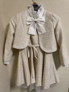 Catherine Cottage★入学式フォーマルワンピース　ベージュ120