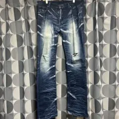 TornadoMart トルネードマート　ダメージ　デニムパンツ　Lのサムネイル