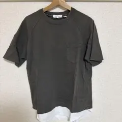 A DAY IN THE LIFE ダークブラウン Tシャツ S