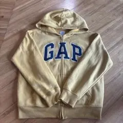 GAP ギャップ ジップアップパーカー イエロー