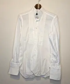 トゥモローランド ドレスシャツ ダブルカフス 白 37 タキシード