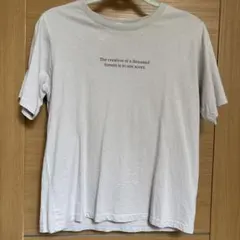 CINEMA CLUB ハニーズ　ロゴプリント 半袖Tシャツ Lサイズ