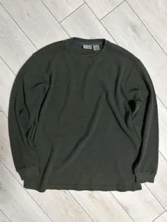 古着 90-00s L.L.Bean サーマル M ロンT エルエルビーン