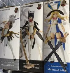 新品・未開封 PLAMAX メイドロイド・アリス＆クオン＆クロエ