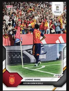 Topps Now ラミン・ヤマル スペイン代表 カード