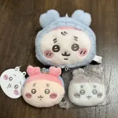 치이카와 ◇ 헌책방 パスケース がま口 ミラー◇カニちゃん