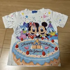 東京ディズニーリゾート ミッキー バースデー Tシャツ