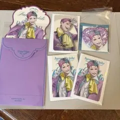 にじさんじ　ランダムハート　ジョー・力一 缶バッジ　カード