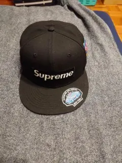 Supreme ブラック キャップ