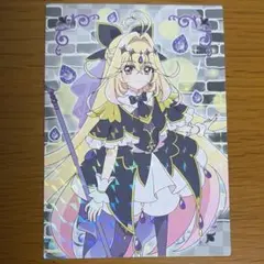 H*A様 名探偵プリキュア キュアアルカナ・シャドウ 手描きイラスト