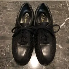 ★再値引き★【美品】コールハーン：スニーカー　本革　22.5cm（ブラック）