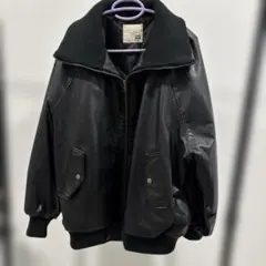 レザージャケット オーバーサイズ