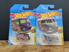 Hot Wheels Kool Kombi 2台セットのサムネイル