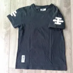 ​義志 ヨシユキ 半袖 Tシャツ 中 M 黒 三日月 日本製 和柄 古着 和風のサムネイル