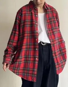 【90's】 L.L.Bean flannelチェックシャツ