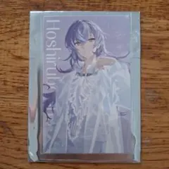 にじさんじ SUISAI RAIN ビジュアルカード 星導ショウ