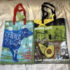 Trader Joe's 2個セット　エコバッグセット