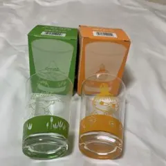 ムーミンキャラクター ガラスコップ 2個セット