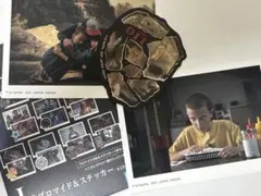 ストレンジャーシングス　1番くじ　I賞　ブロマイド2枚&ステッカー1枚