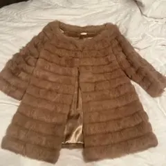 美品　スナイデル　リアルラビットファーコート